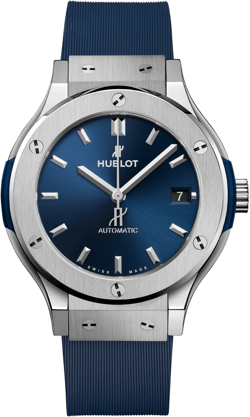 Купить Hublot Classic Fusion 38 mm Titanium Blue 565.NX.7170.RX в Киеве