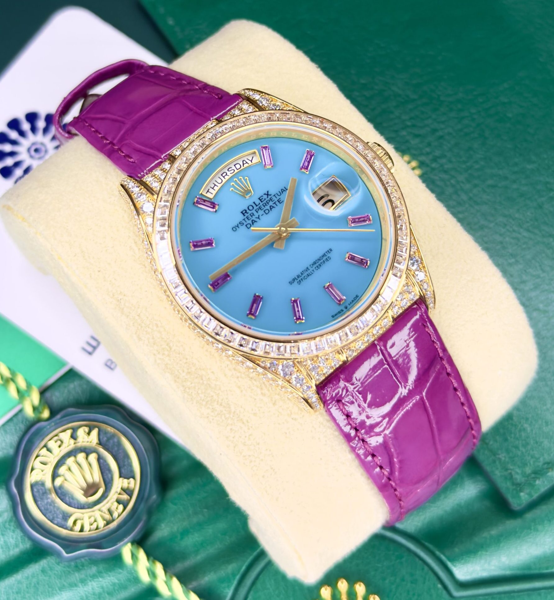 Купить новие часы Rolex Day-Date 128458TBR