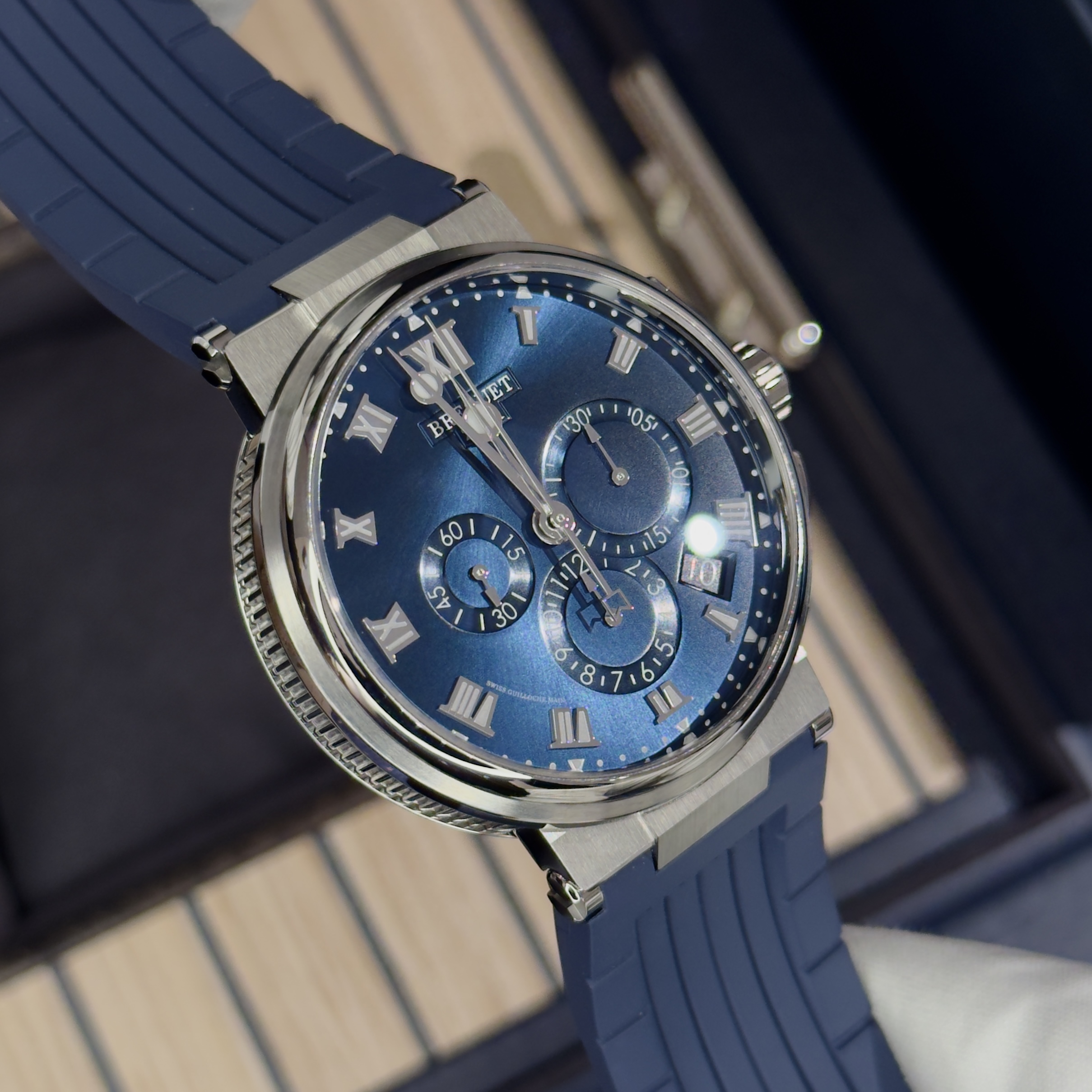 Купить Breguet Marine Chronographe 5527TIY15WV