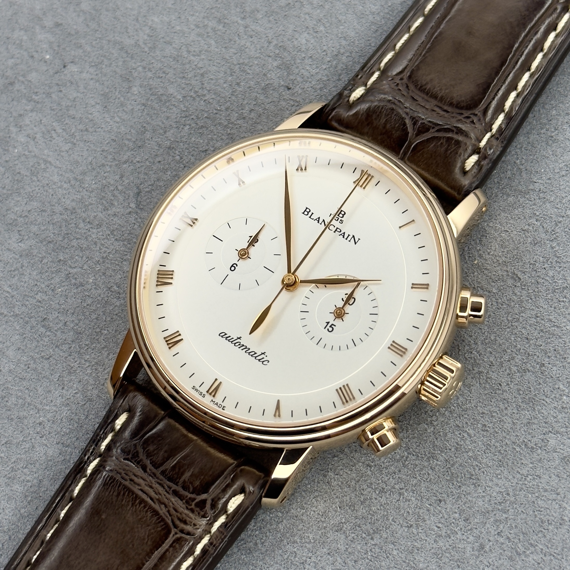 Купить часы Blancpain Villeret Chronograph Ref 4082/3642-55A