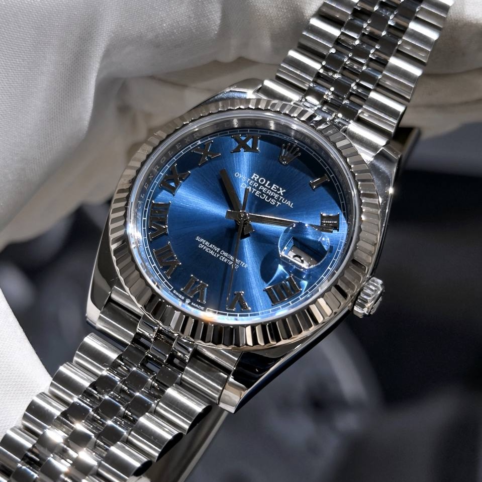Купить Rolex Datejust 41 Azzurro Blue