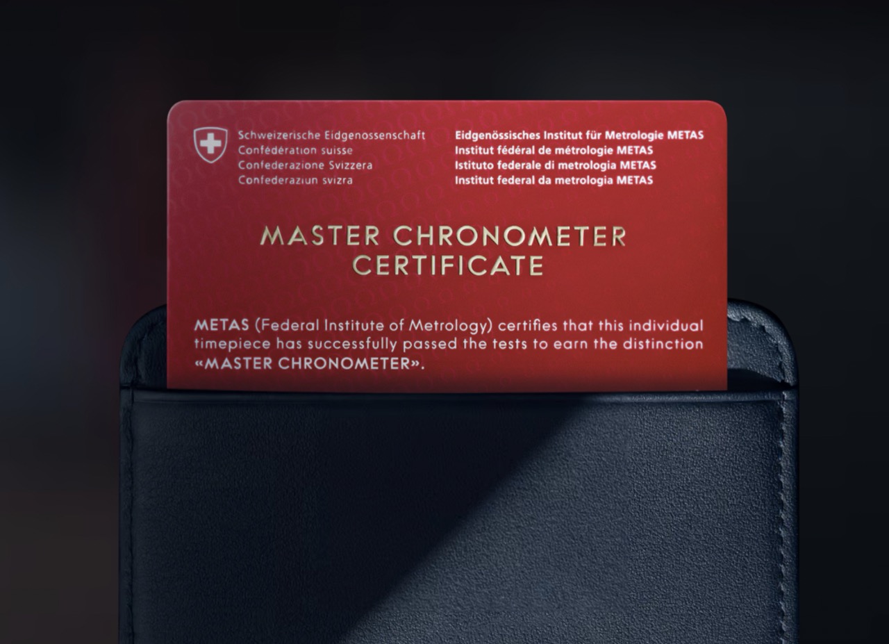 Сертифікаці хронеметра Omega Speedmaster Professional - Master Chronometer від METAS