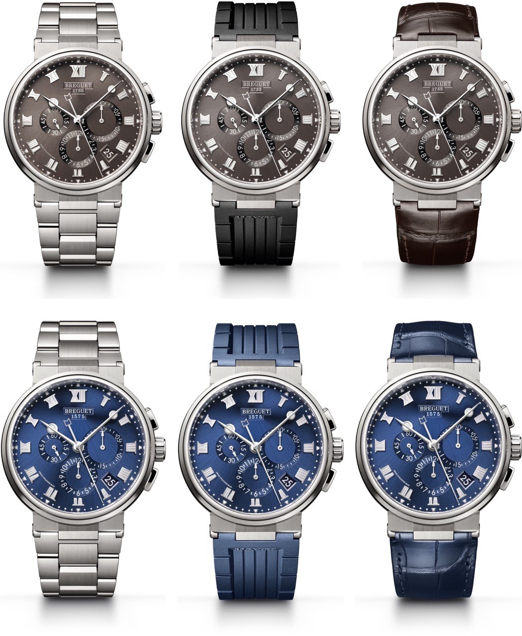 Титан — Breguet Marine Chronographe 5527
