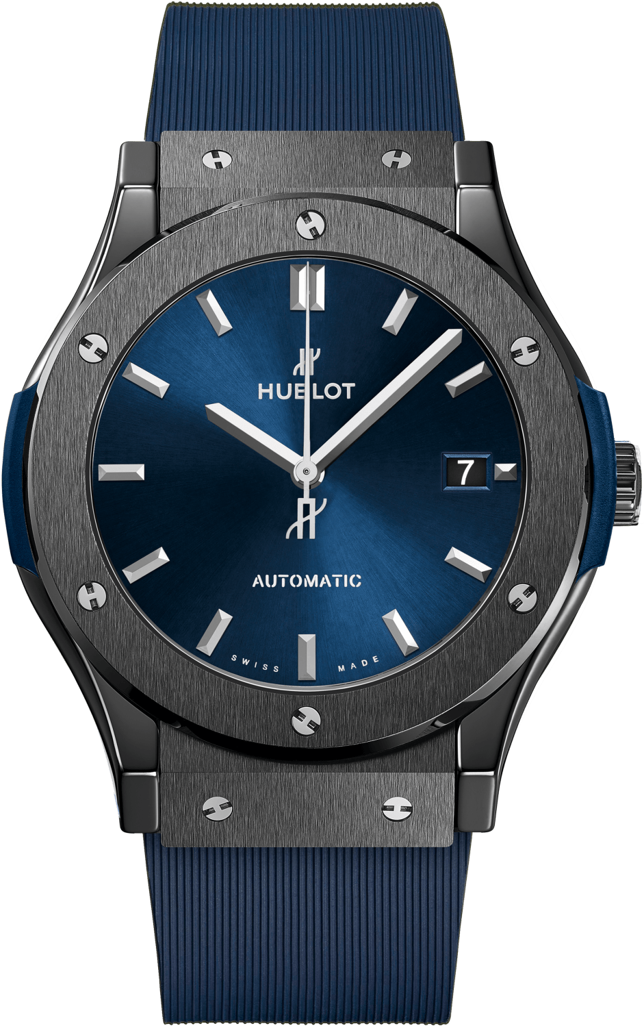 Купити годинник Hublot Classic Fusion Ceramic Blue 45 Ref. 511.CM.7170.RX Київ