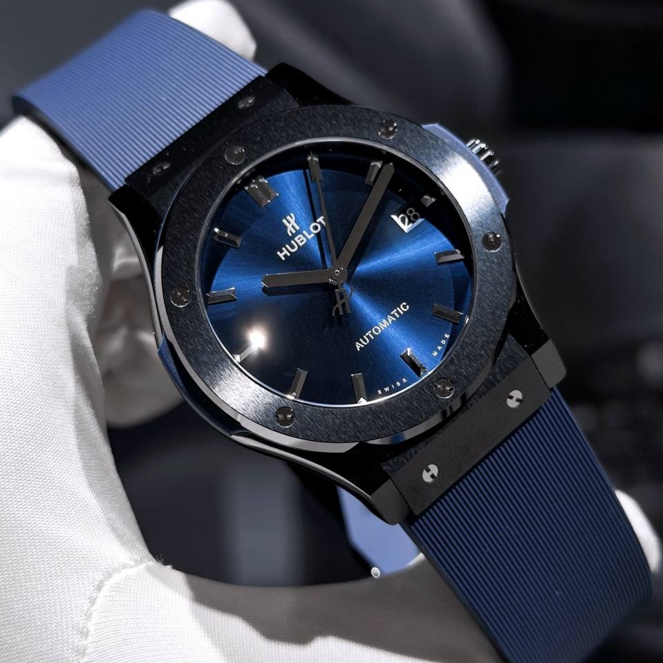 Купить Hublot Classic Fusion Ceramic Blue Ref. 511.CM.7170.RX Киев