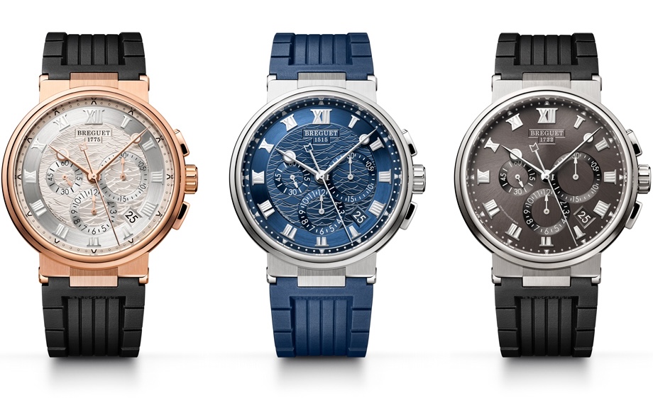 Лінійка годинників Breguet Marine Chronographe 5527