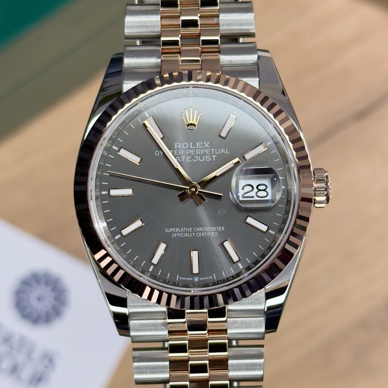 Купить новые часы Rolex Datejust 36 Slate Ref. 126231-0013 в Киеве