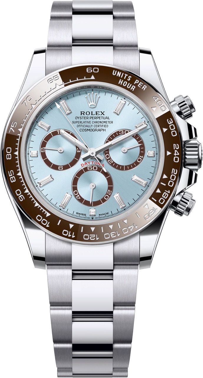 Купить часы Rolex Cosmograph Daytona “Ice Blue Baguette” Ref. 126506-0002 в Киеве