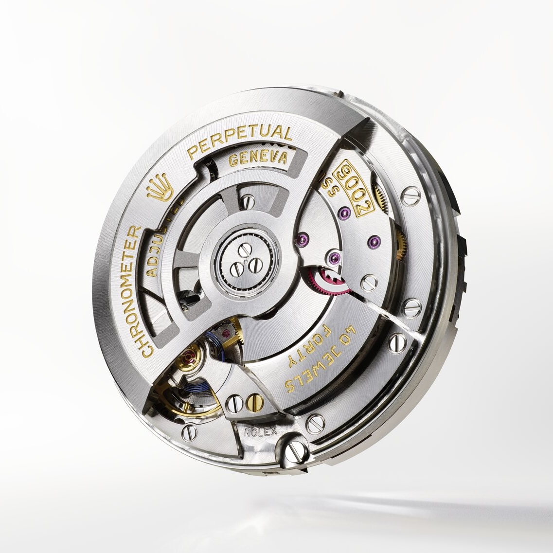 Високотехнологічний механізм Rolex Sky-Dweller, калібр 9002 з автопідзаводом