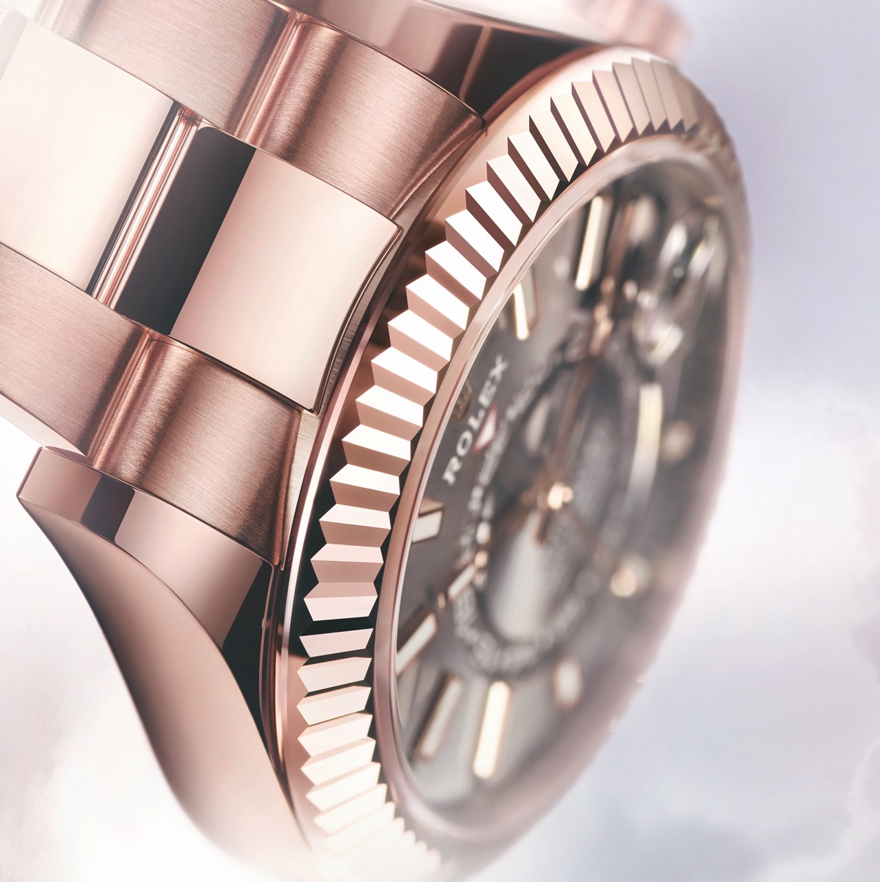 Запатентована система Ring Command у годиннику Rolex Sky-Dweller