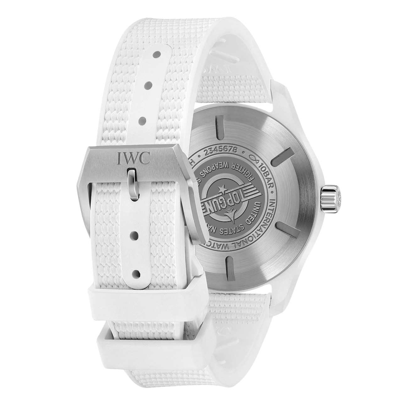 IWC Pilot's Watch Automatic 41 TOP GUN Lake Tahoe белая керамика