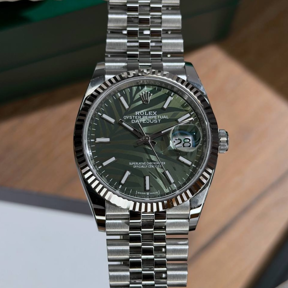 Годинник Rolex Datejust 36 “Palm” Ref 126234‑0047 Київ