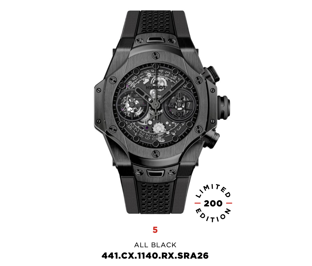 Hublot Big Bang Unico SR-A by Samuel Ross All Black ref. 441.CX.1140.RX.SRA26 — керамічний корпус 42 мм, лімітована серія