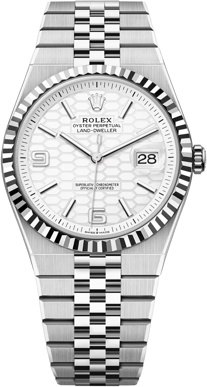 Купить часы Rolex Land-Dweller 40 “Intense White” Ref. 127334-0001