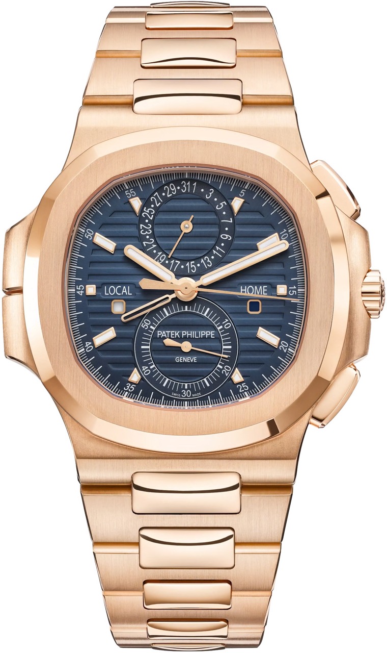Новые часы Patek Philippe Nautilus Travel-Time Chronograph 5990
