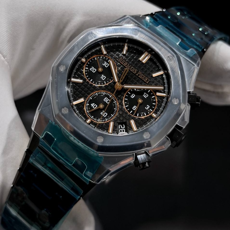 Купить часы Audemars Piguet Royal Oak Selfwinding Chronograph черная керамика в Киеве