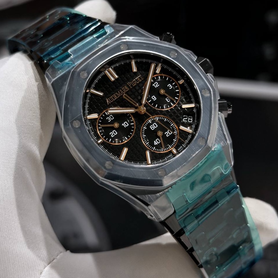 Купить часы Audemars Piguet Royal Oak Selfwinding Chronograph Ref. 26240CE.OO.1225CE.02 черная керамика в Киеве