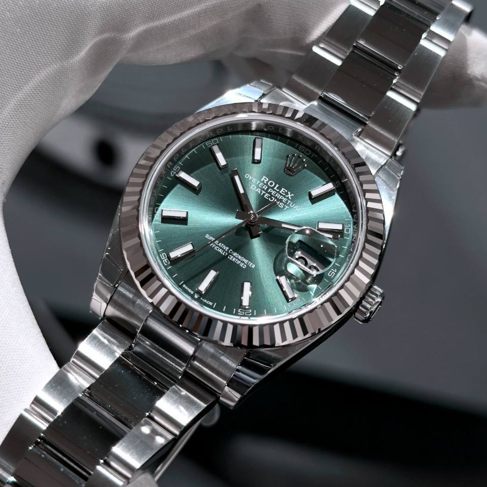 Часы Rolex Datejust 41 Mint Green купить в Киеве