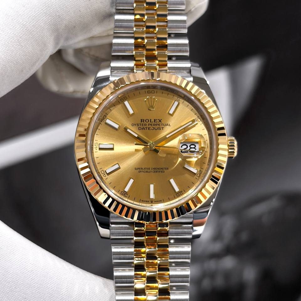 Купити Rolex Datejust 41 сталь жовте золото
